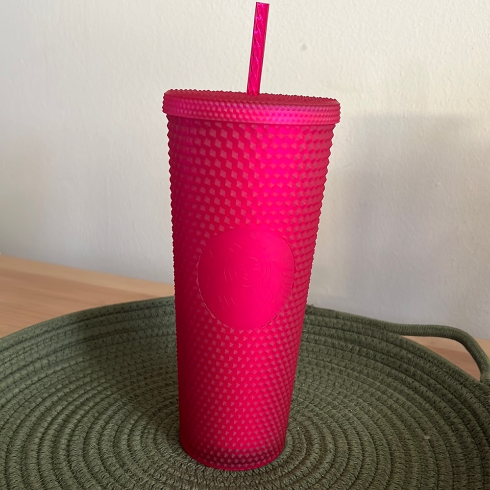 Starbucks studded hot pink US